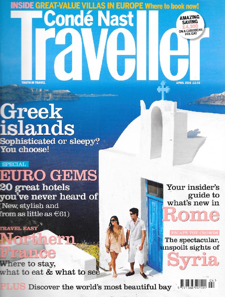 Cruising the Cyclades, Conde Nast Traveller